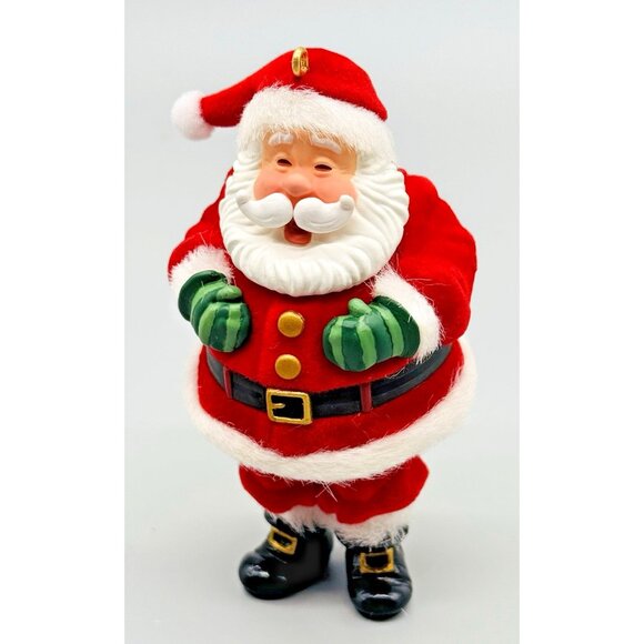 Hallmark Keepsake Tickle Santa Shake It Santa North Pole Network Lot of 3 - Picture 6 of 8